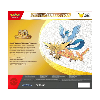 Pokémon TCG: 30th Celebration Poster Collection