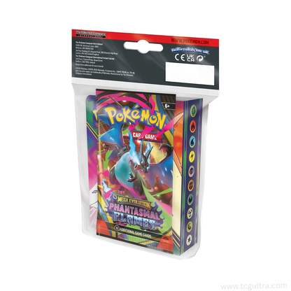 Pokémon TCG 2026 Q1 Mini Portfolio – Includes Phantasmal Flames Booster Pack