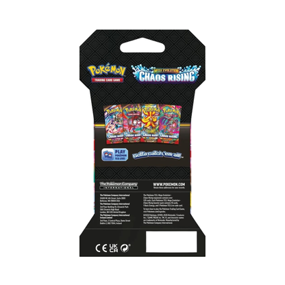 Pokémon TCG Mega Evolution Chaos Rising Sleeved Booster Pack
