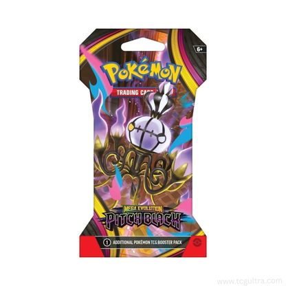 Pokémon TCG Mega Evolution Pitch Black Sleeved Booster Pack