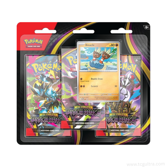 Pokémon TCG Mega Evolution Pitch Black 3-Pack Blister