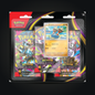Front of Pokémon TCG Mega Evolution Pitch Black 3-Pack Blister with Binacle promo card