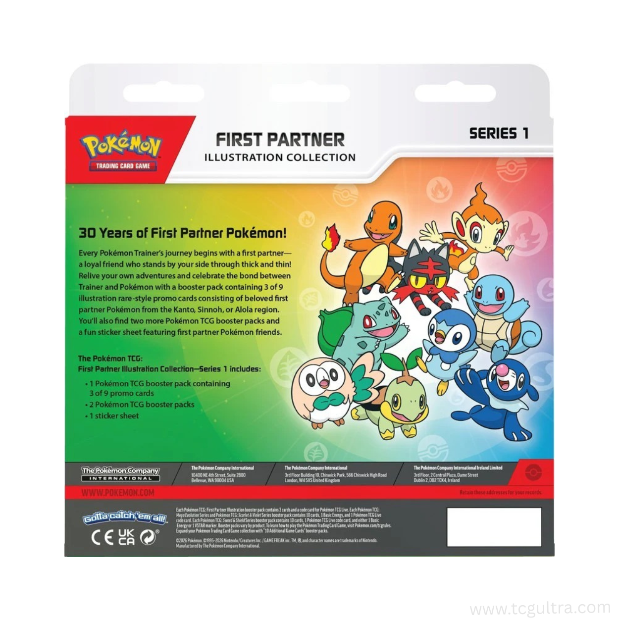 Pokémon TCG First Partner Illustration Collection Series 1