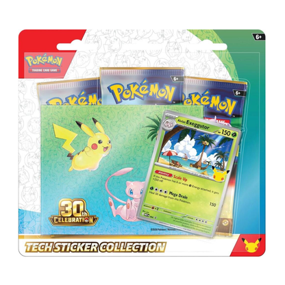 Pokémon TCG: 30th Celebration Tech Sticker Collection