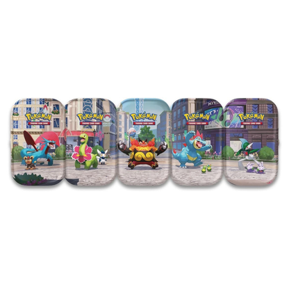 Pokémon TCG Lumiose City Mini Tin – 2 Booster Packs