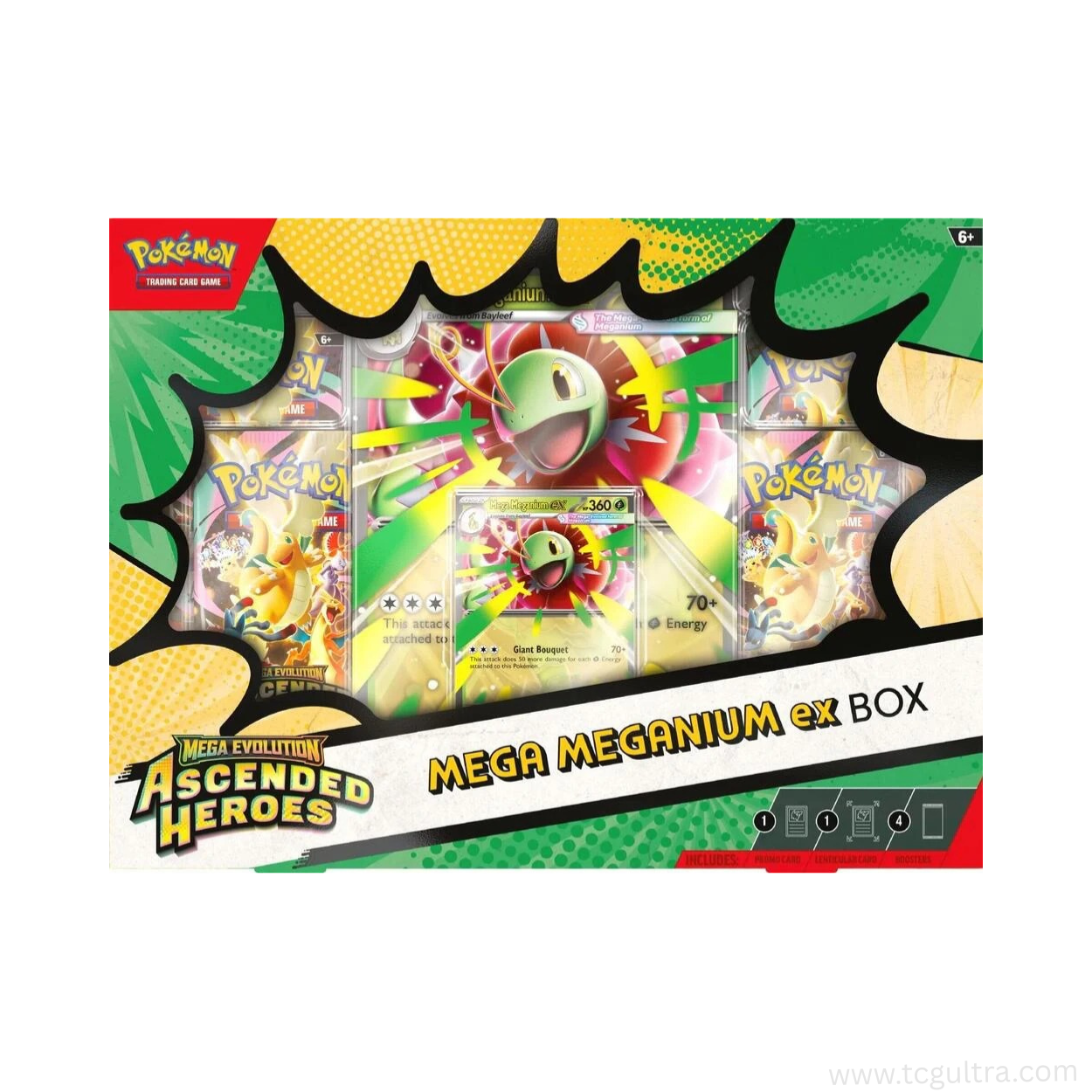 Pokémon TCG Mega Evolution Ascended Heroes Mega ex Box