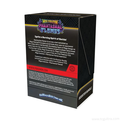 Pokémon TCG Mega Evolutions Phantasmal Flames Booster Bundle (6 Packs)