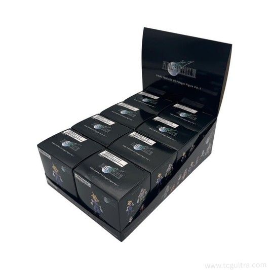 FINAL FANTASY VII Polygon Figure Vol. 1 - Blind box Display of 8