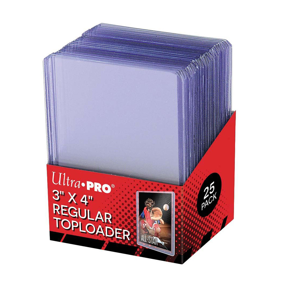 Ultra PRO regular 3 x 4 top loaders, 25-count retail pack