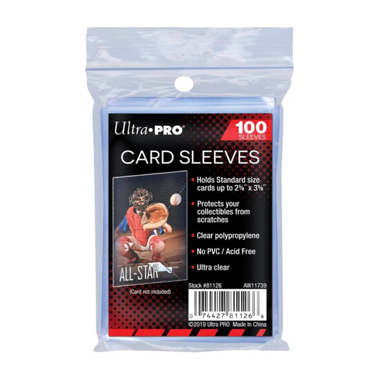 Ultra Pro: Standard 2.5 x 3.5" Soft Sleeves