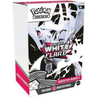 Scarlet & Violet Booster Bundle Duo: Black Bolt + White Flare (2x Bundles, 6 Packs/Bundle)
