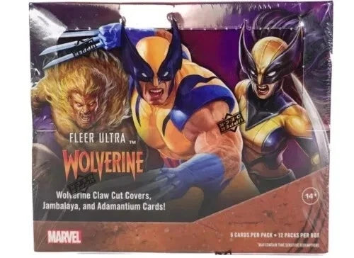 2024 Upper Deck Marvel Fleer Ultra Wolverine HOBBY BOX Factory Sealed