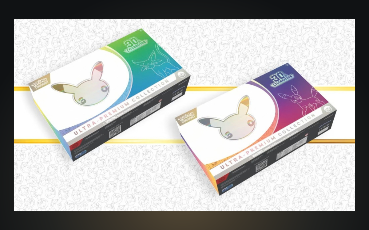 Pokémon TCG 30th Celebration Ultra-Premium Collection—Day and Night  boxes