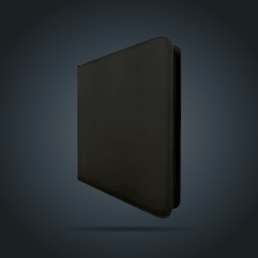Ultra PRO Vivid Black zippered binder