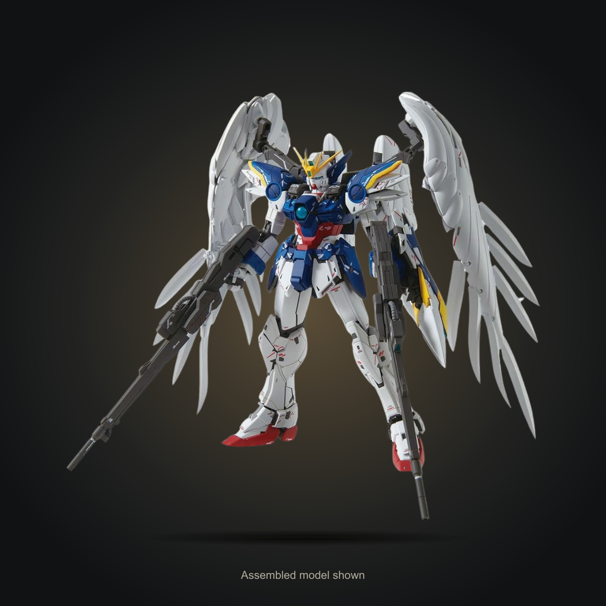 Wing Gundam Zero EW Ver.Ka, assembled model example