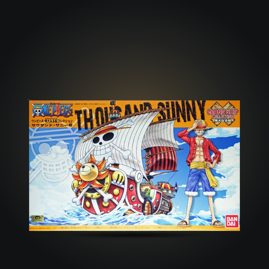 Bandai One Piece Grand Ship Collection Thousand Sunny model kit box
